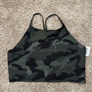 Old Navy Camouflage High-Neck Bra